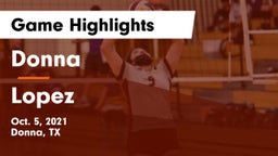 Donna  vs Lopez  Game Highlights - Oct. 5, 2021
