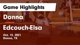 Donna  vs Edcouch-Elsa  Game Highlights - Oct. 12, 2021