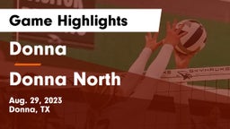 Donna  vs Donna North  Game Highlights - Aug. 29, 2023