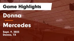 Donna  vs Mercedes  Game Highlights - Sept. 9, 2023