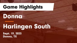 Donna  vs Harlingen South  Game Highlights - Sept. 19, 2023