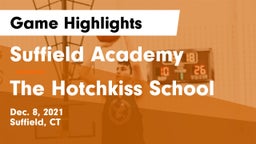 Suffield Academy vs The Hotchkiss School Game Highlights - Dec. 8, 2021