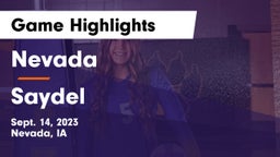 Nevada  vs Saydel  Game Highlights - Sept. 14, 2023