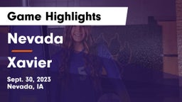 Nevada  vs Xavier  Game Highlights - Sept. 30, 2023