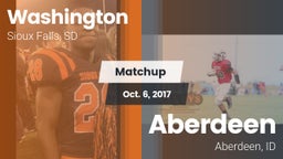 Matchup: Washington vs. Aberdeen  2017
