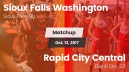 Matchup: Sioux Falls vs. Rapid City Central  2017