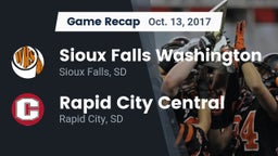 Recap: Sioux Falls Washington  vs. Rapid City Central  2017