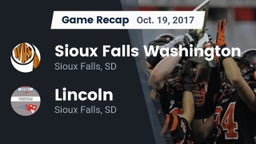 Recap: Sioux Falls Washington  vs. Lincoln  2017