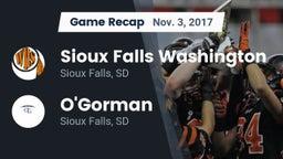 Recap: Sioux Falls Washington  vs. O'Gorman  2017