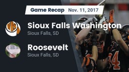 Recap: Sioux Falls Washington  vs. Roosevelt  2017