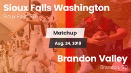 Matchup: Sioux Falls vs. Brandon Valley  2018