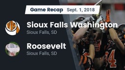 Recap: Sioux Falls Washington  vs. Roosevelt  2018