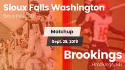 Matchup: Sioux Falls vs. Brookings  2018