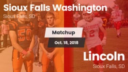 Matchup: Sioux Falls vs. Lincoln  2018