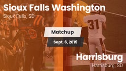 Matchup: Sioux Falls vs. Harrisburg  2019