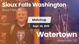Matchup: Sioux Falls vs. Watertown  2019