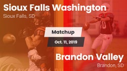 Matchup: Sioux Falls vs. Brandon Valley  2019