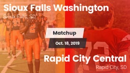 Matchup: Sioux Falls vs. Rapid City Central  2019