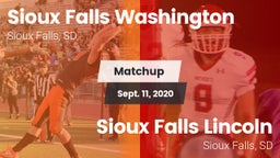 Matchup: Sioux Falls vs. Sioux Falls Lincoln  2020