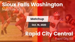 Matchup: Sioux Falls vs. Rapid City Central  2020