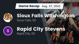 Recap: Sioux Falls Washington  vs. Rapid City Stevens  2022