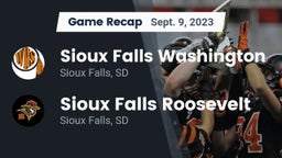 Recap: Sioux Falls Washington  vs. Sioux Falls Roosevelt  2023