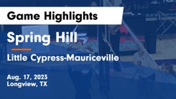 Spring Hill  vs Little Cypress-Mauriceville  Game Highlights - Aug. 17, 2023