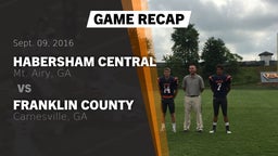 Recap: Habersham Central vs. Franklin County  2016