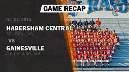 Recap: Habersham Central vs. Gainesville  2016