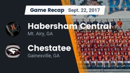 Recap: Habersham Central vs. Chestatee  2017