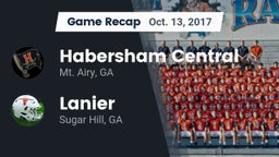 Recap: Habersham Central vs. Lanier  2017