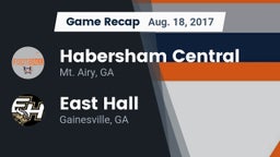 Recap: Habersham Central vs. East Hall  2017