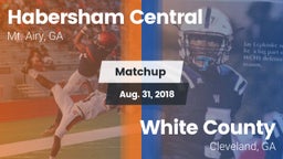 Matchup: Habersham Central vs. White County  2018