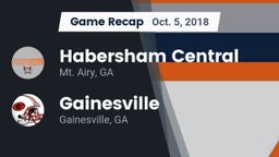 Recap: Habersham Central vs. Gainesville  2018