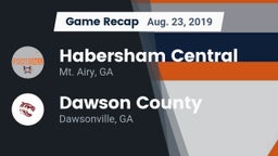 Recap: Habersham Central vs. Dawson County  2019