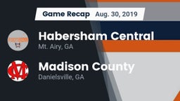 Recap: Habersham Central vs. Madison County  2019