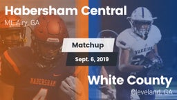 Matchup: Habersham Central vs. White County  2019
