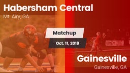 Matchup: Habersham Central vs. Gainesville  2019