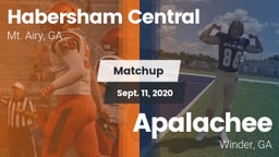 Matchup: Habersham Central vs. Apalachee  2020