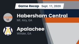 Recap: Habersham Central vs. Apalachee  2020