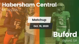 Matchup: Habersham Central vs. Buford  2020