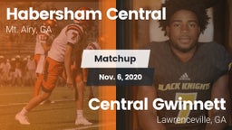 Matchup: Habersham Central vs. Central Gwinnett  2020