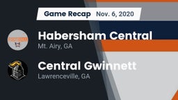 Recap: Habersham Central vs. Central Gwinnett  2020