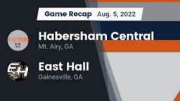 Recap: Habersham Central vs. East Hall  2022