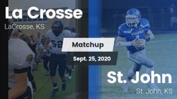 Matchup: LaCrosse  vs. St. John  2020