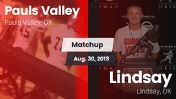 Matchup: Pauls Valley High vs. Lindsay  2019