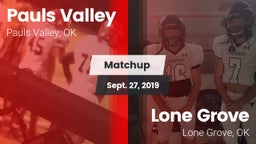 Matchup: Pauls Valley High vs. Lone Grove  2019