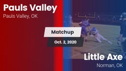 Matchup: Pauls Valley High vs. Little Axe  2020