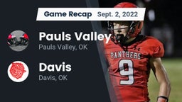 Recap: Pauls Valley  vs. Davis  2022
