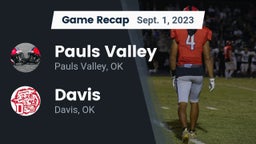 Recap: Pauls Valley  vs. Davis  2023